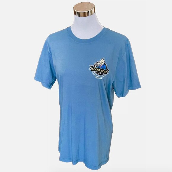 NEW! THE LOCAL GOAT RESTAURANT BEER MUG LOGO TEE SOUVENIR T-SHIRT ADULT SMALL S - Picture 8 of 11